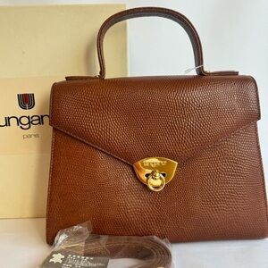 Vintage Ungaro Top Handle with Sling Bag